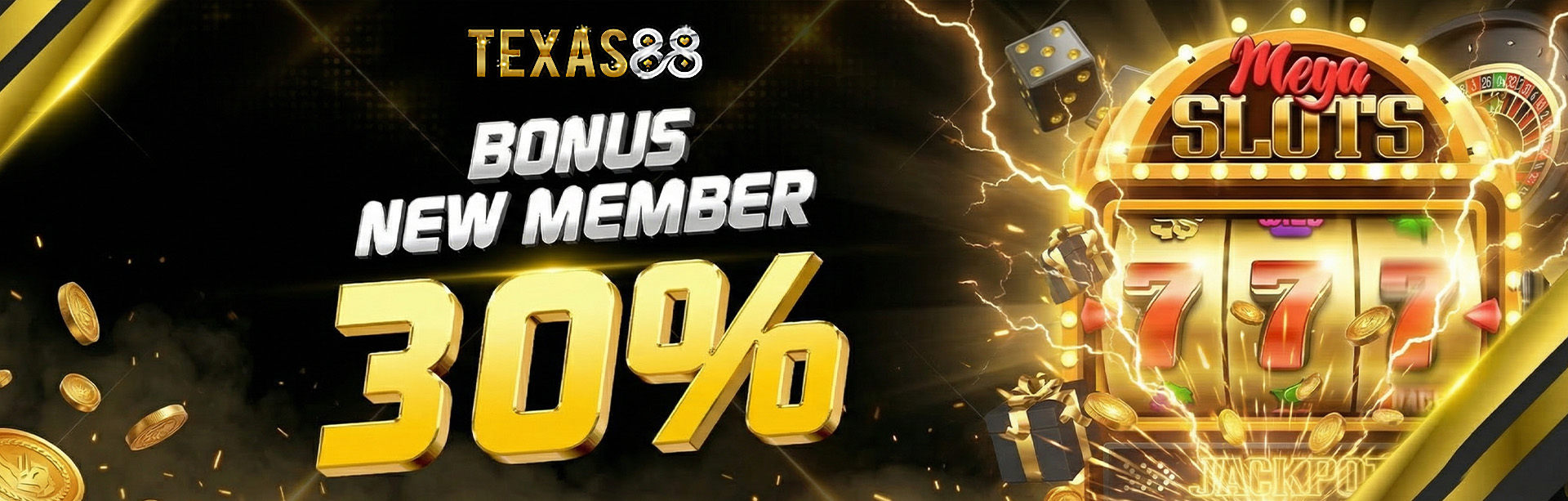 BONUS NEW MEMEBR 30%